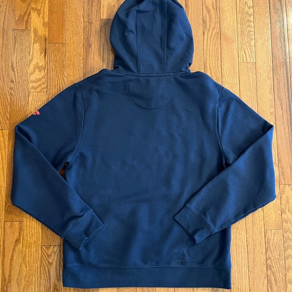 Fanatics Navy and Red Columbus Blue Jackets Hoodie/Men’s Sz Medium - Picture 2 of 9